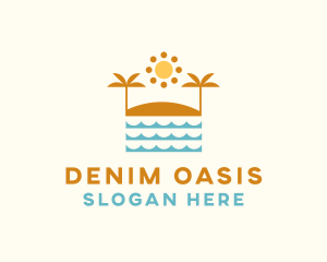 Beach Summer Oasis logo
