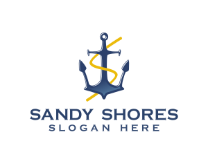 Letter S Sea Ship Company logo design