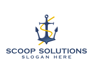 Letter S Sea Ship Company logo design