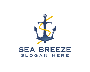 Letter S Sea Ship Company logo design