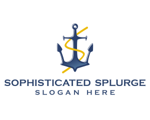 Letter S Sea Ship Company logo design