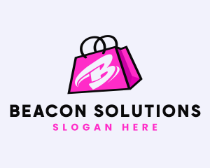 Online Shopping Bag logo design