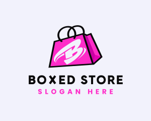 Online Shopping Bag logo design