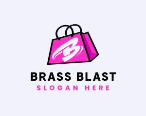 Online Shopping Bag logo design