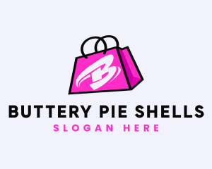 Online Shopping Bag logo design