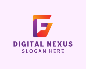 Digital F & G logo design