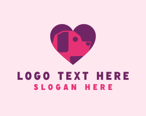 Pet Dog Heart Logo