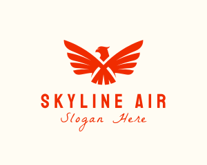 Airline Eagle Wings logo design