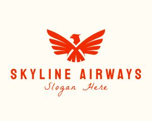 Airline Eagle Wings logo design