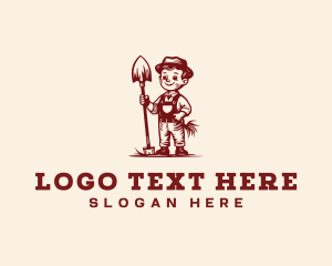 Organic Agriculture Farmer  logo