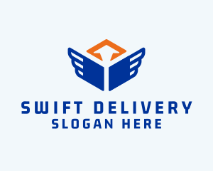 Arrow Wings Delivery Logistics  logo design