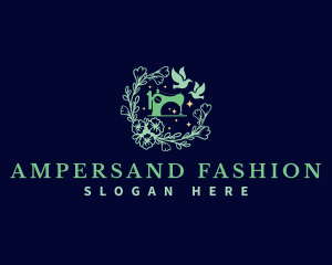 Fashion Sewing Bird logo design