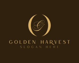 Golden Event Stylist logo design