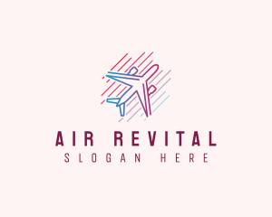 Airplane Travel Aviation logo design