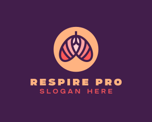 Respiratory Lungs Clinic logo design