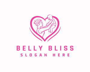 Mother Baby Parenting logo design