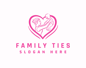 Mother Baby Parenting logo design