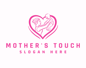 Mother Baby Parenting logo design