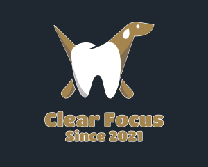 Dental Dog Tooth logo