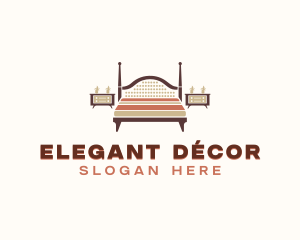 Bedroom Home Decor logo design