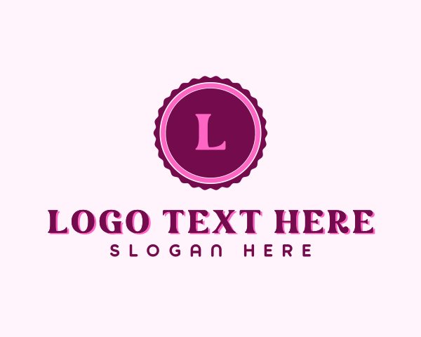 Typography logo example 4