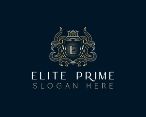 Premium Royal Crown logo design