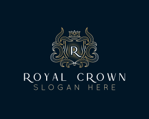 Premium Royal Crown logo design