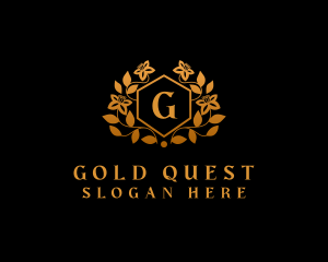 Gold Royal Hotel logo design