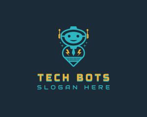 Robotics Educational Bot logo design