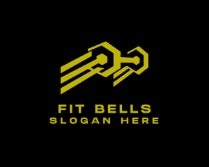 Blazing Barbell Fitness  logo design