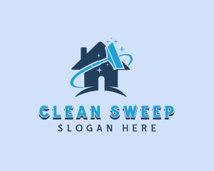 Squeegee Clean Housekeeping logo design