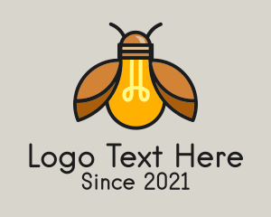 Beetle Light Bulb logo