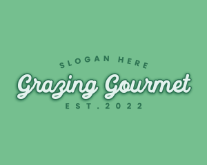 Generic Green Cursive logo design