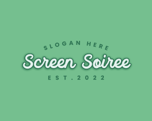 Generic Green Cursive logo design