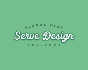 Generic Green Cursive logo design