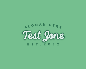 Generic Green Cursive logo design