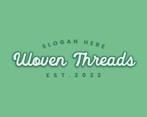 Generic Green Cursive logo design