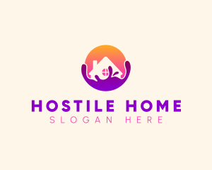 Paint House Home logo design