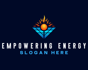 Solar Energy Panel logo design