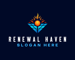 Solar Energy Panel logo design