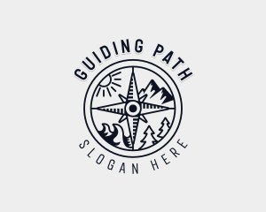 Mountain Exploration Tour logo design