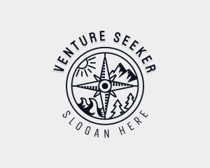 Mountain Exploration Tour logo design