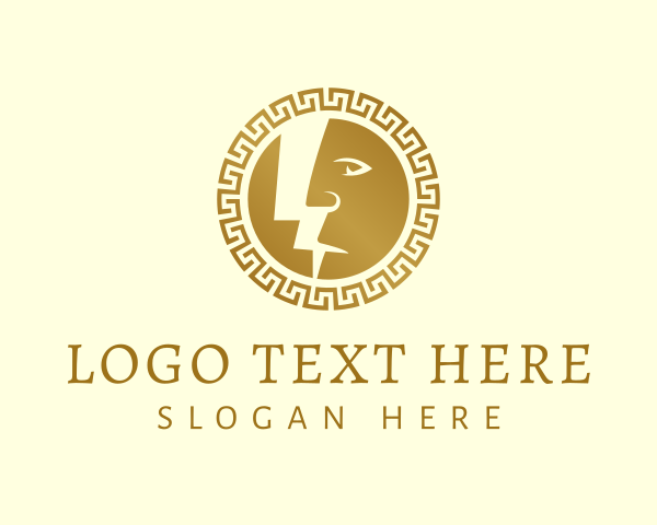 Mythology logo example 1