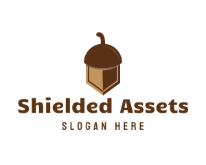 Shield Acorn Nut logo
