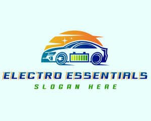 Electric Car Battery logo
