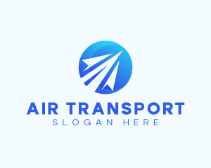 Airplane Flight Travel logo design