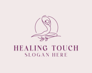 Yoga Spiritual Healing logo design