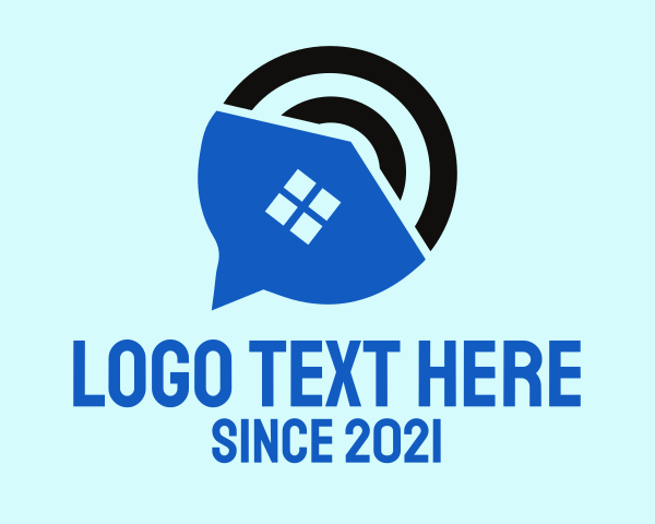 Messenger logo example 1