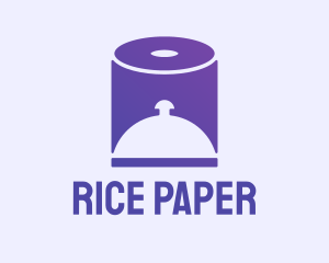 Cloche Paper Towel logo design