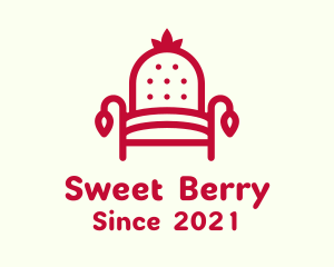 Strawberry Garden Chair logo design